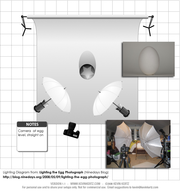 Here's the lighting diagram snapshot of the setup and the shot produced